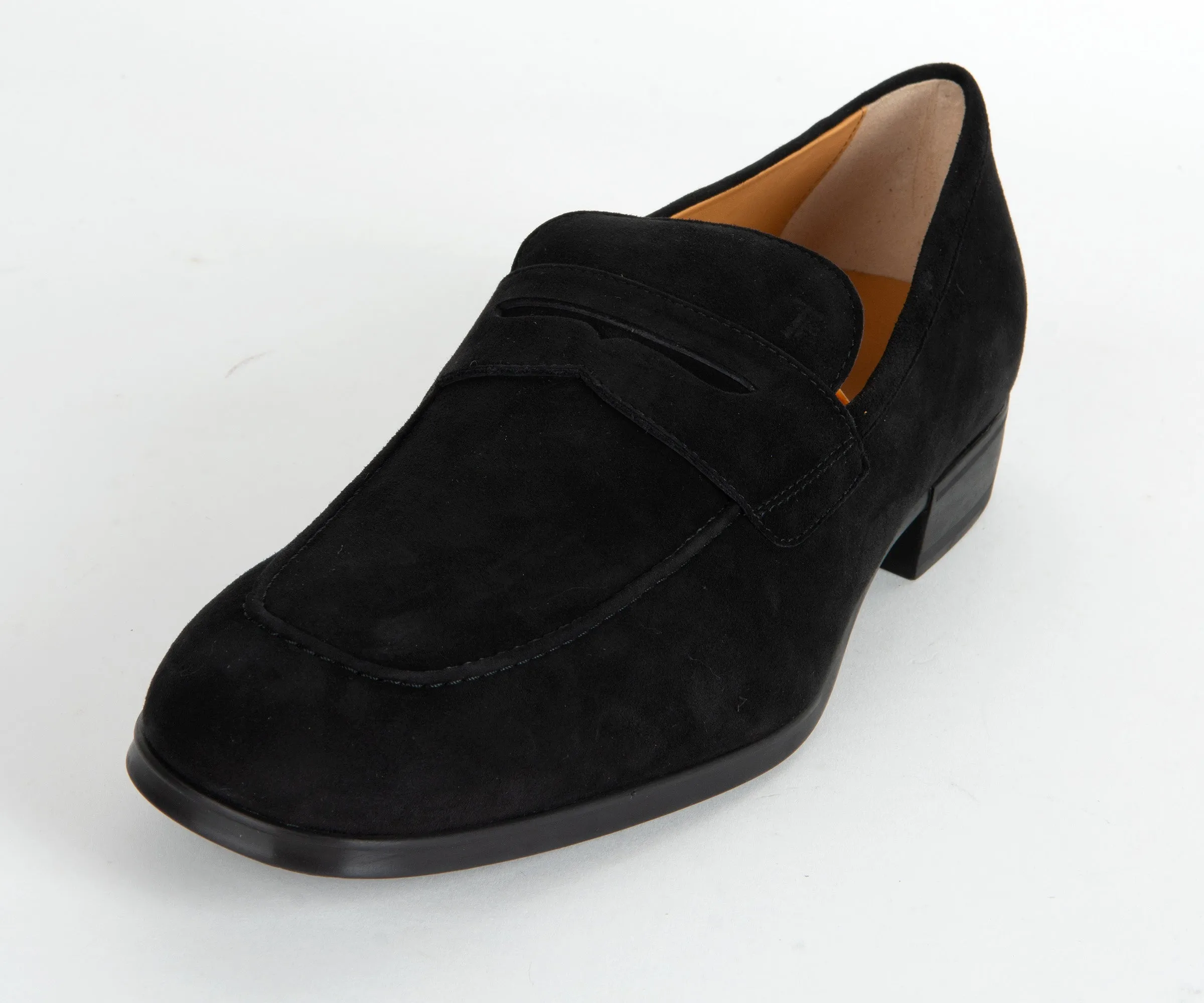 Tods Suede Loafer Black