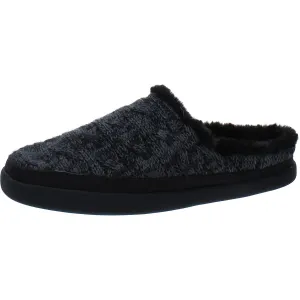 Toms Womens Faux Shearling Slip-on Loafer Slippers