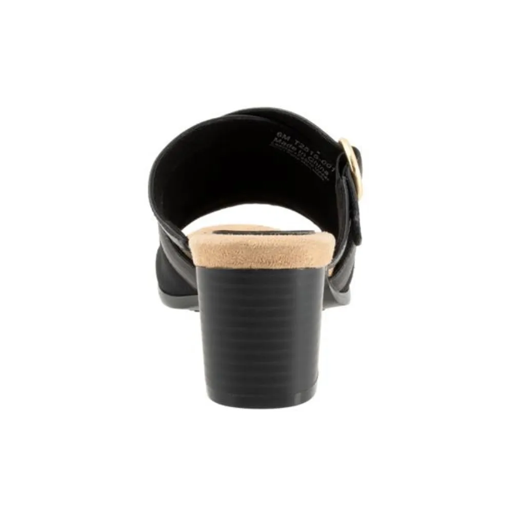 Trotters Mitzie Black Sandal (Women's)