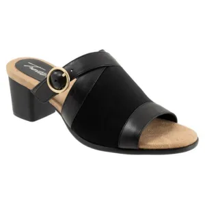 Trotters Mitzie Black Sandal (Women's)