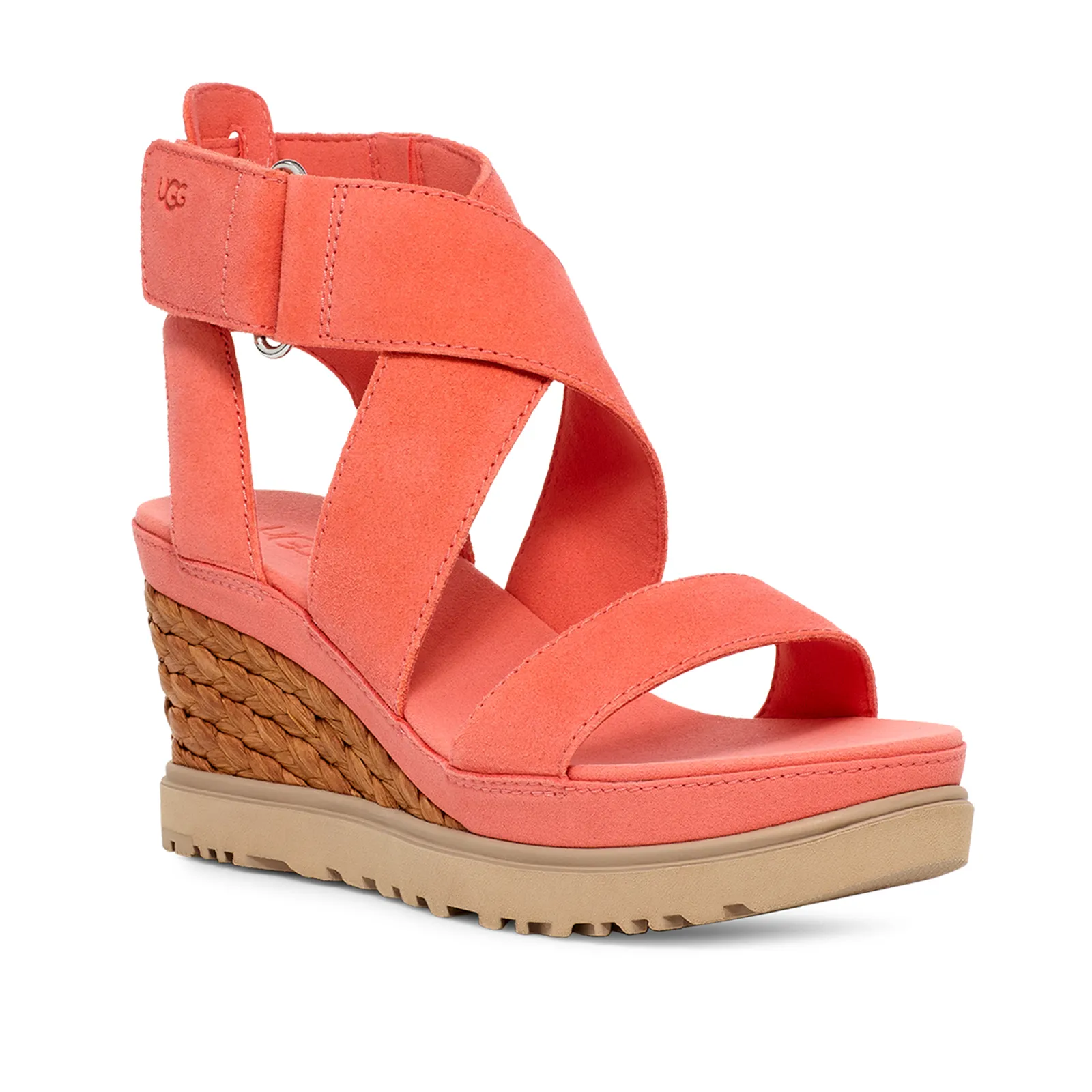 UGG® Ileana Ankle (Women) - Vibrant Coral