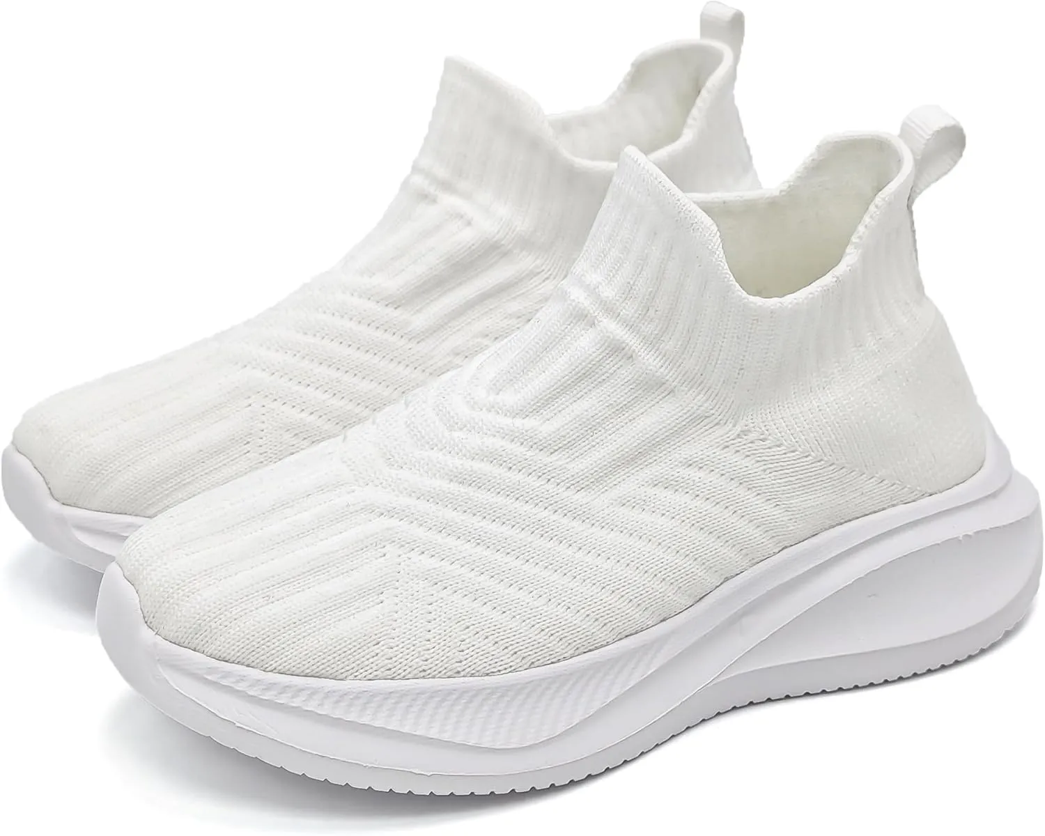 Umerigo Girls Boys Tennis Shoes Kids Slip On Sock Sneakers Summer Casual Gym Walking Atheletic Running Sneaker for Little Kid/Big Kid