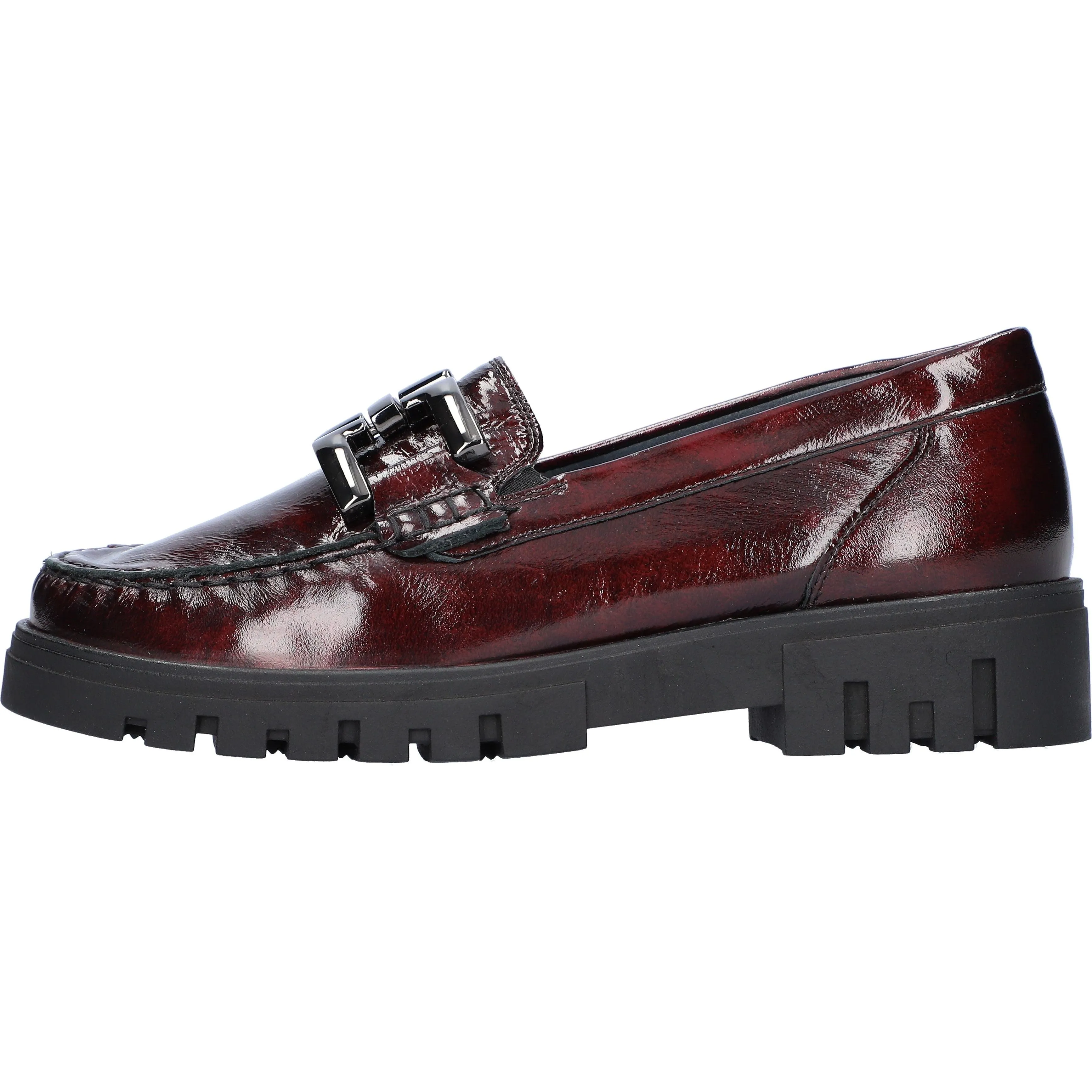 Waldlaufer Serena - Ladies Loafer in Burgandy Patent
