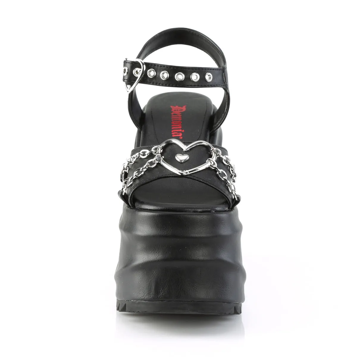 WAVE-09 - Blk Vegan Leather