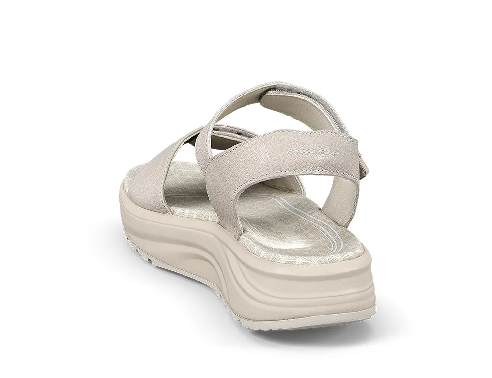 Womens Active Adjustable Flores Light Beige Sandals