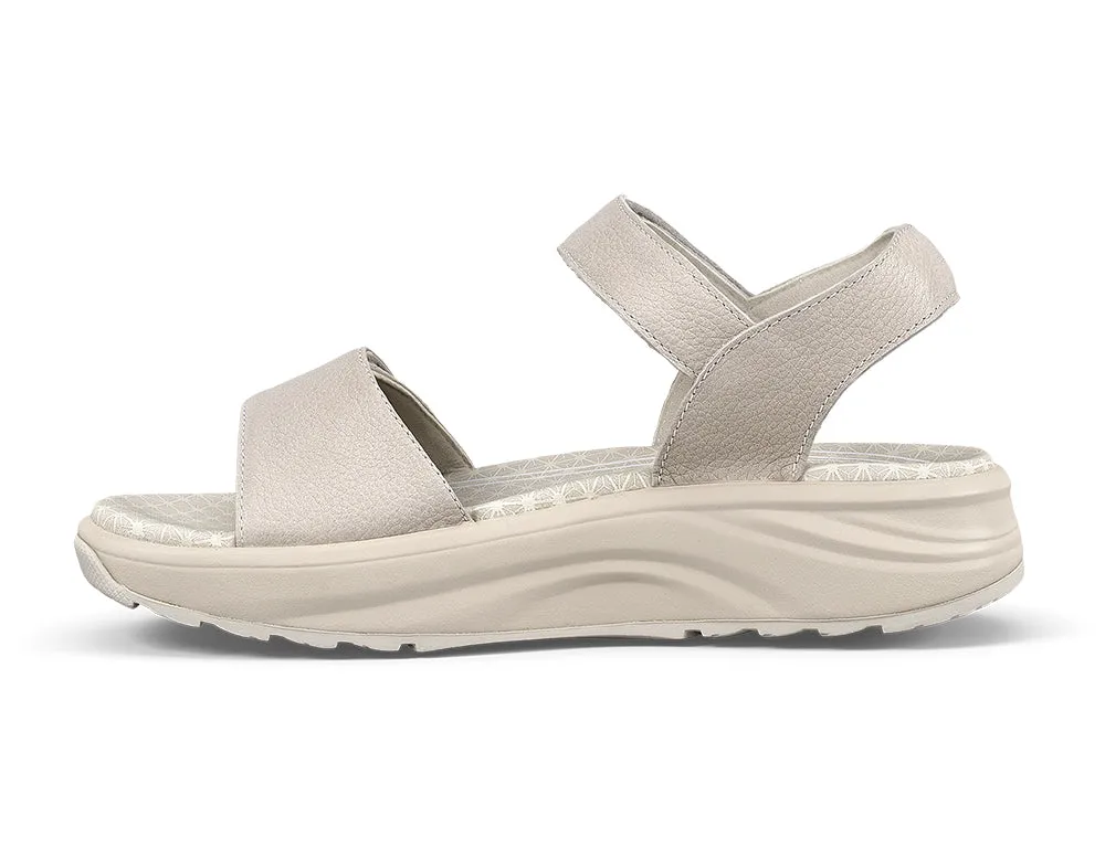 Womens Active Adjustable Flores Light Beige Sandals