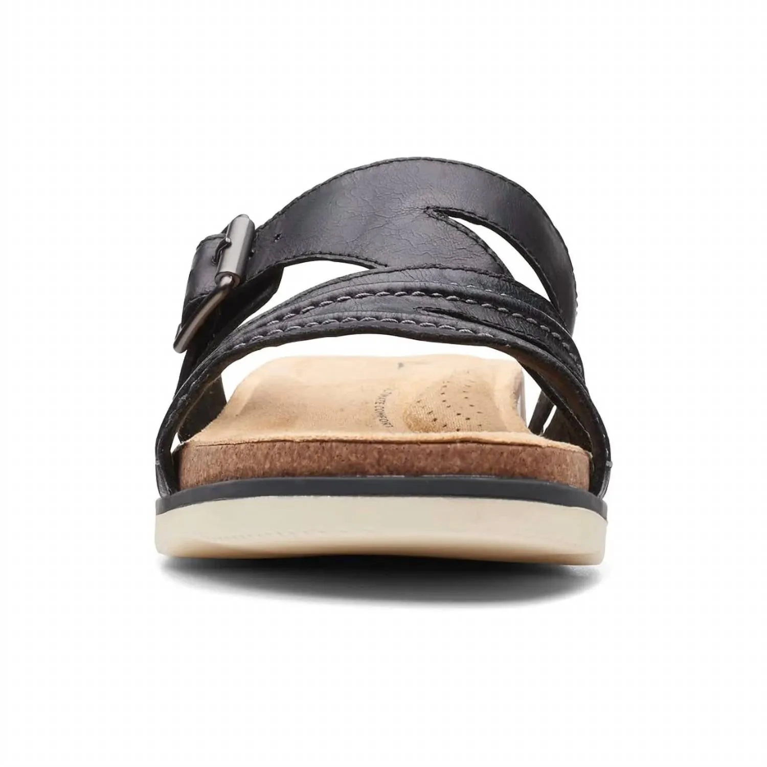 Women's Brynn Hope Leather Sandal In Black