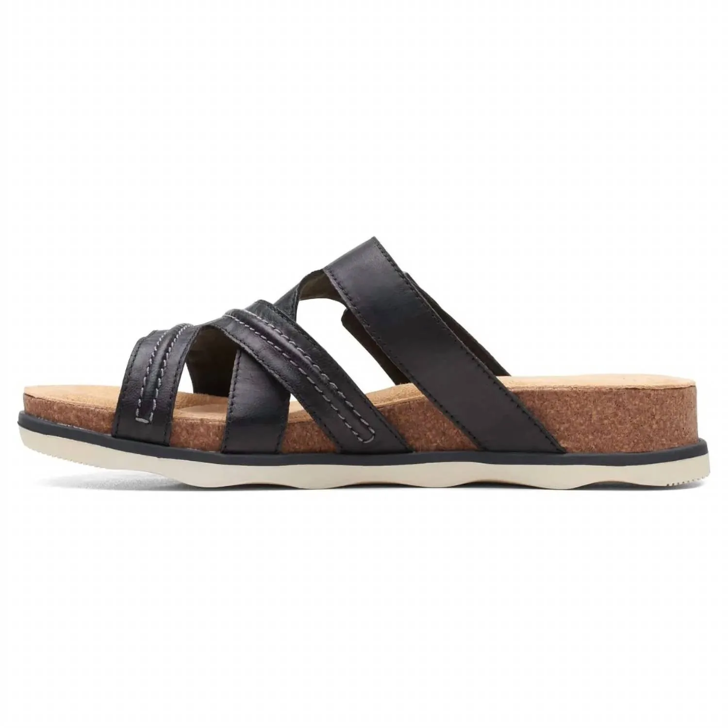 Women's Brynn Hope Leather Sandal In Black