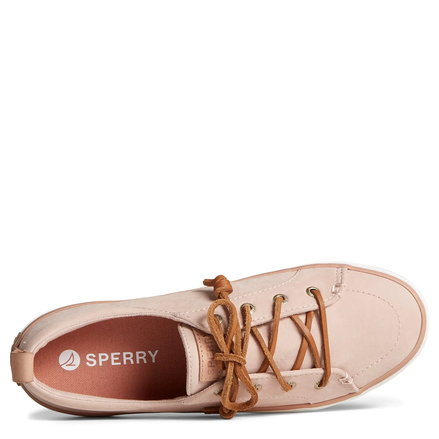 Women's Crest Vibe Soft Textile SeaCycled Sneaker Rose Dust (STS89625)