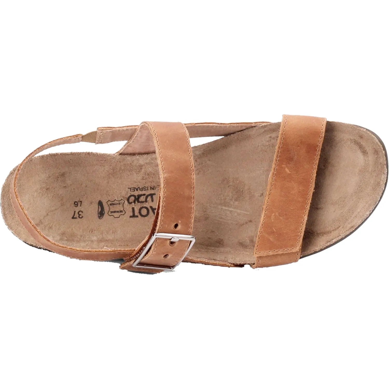 Women's Naot Norah Latte Brown Leather