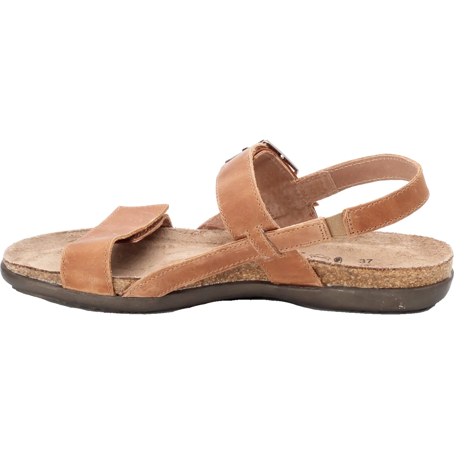 Women's Naot Norah Latte Brown Leather