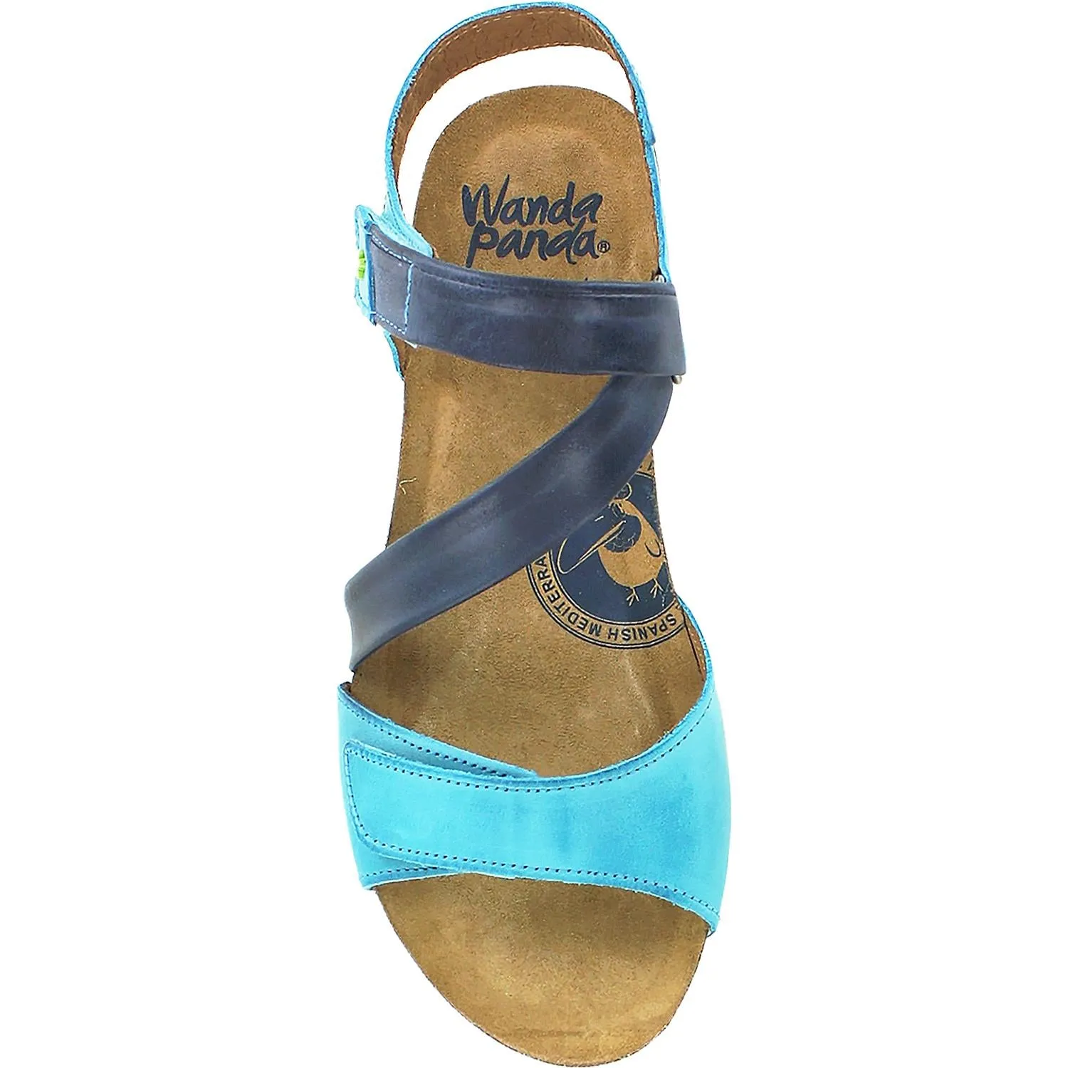 Women's Wanda Panda Bilma WP-8205 Turquesa Leather