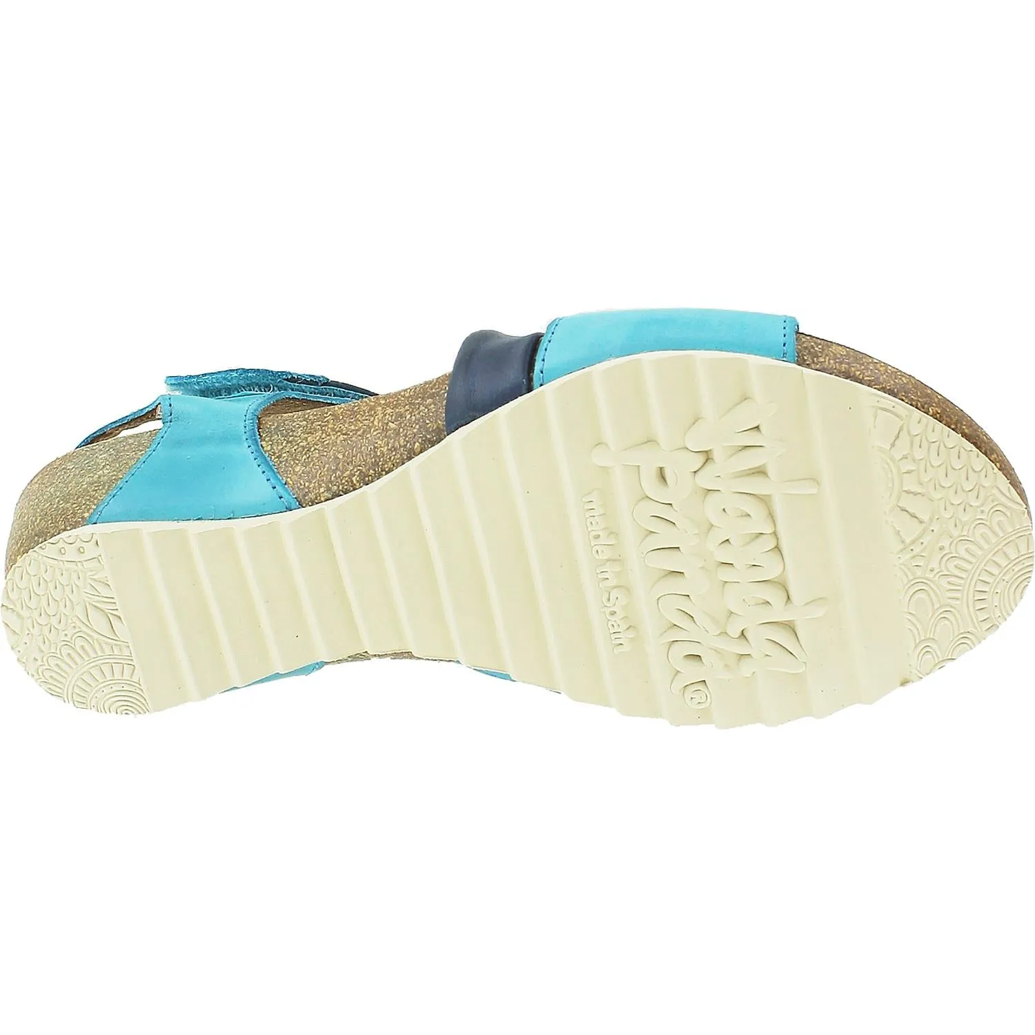 Women's Wanda Panda Bilma WP-8205 Turquesa Leather