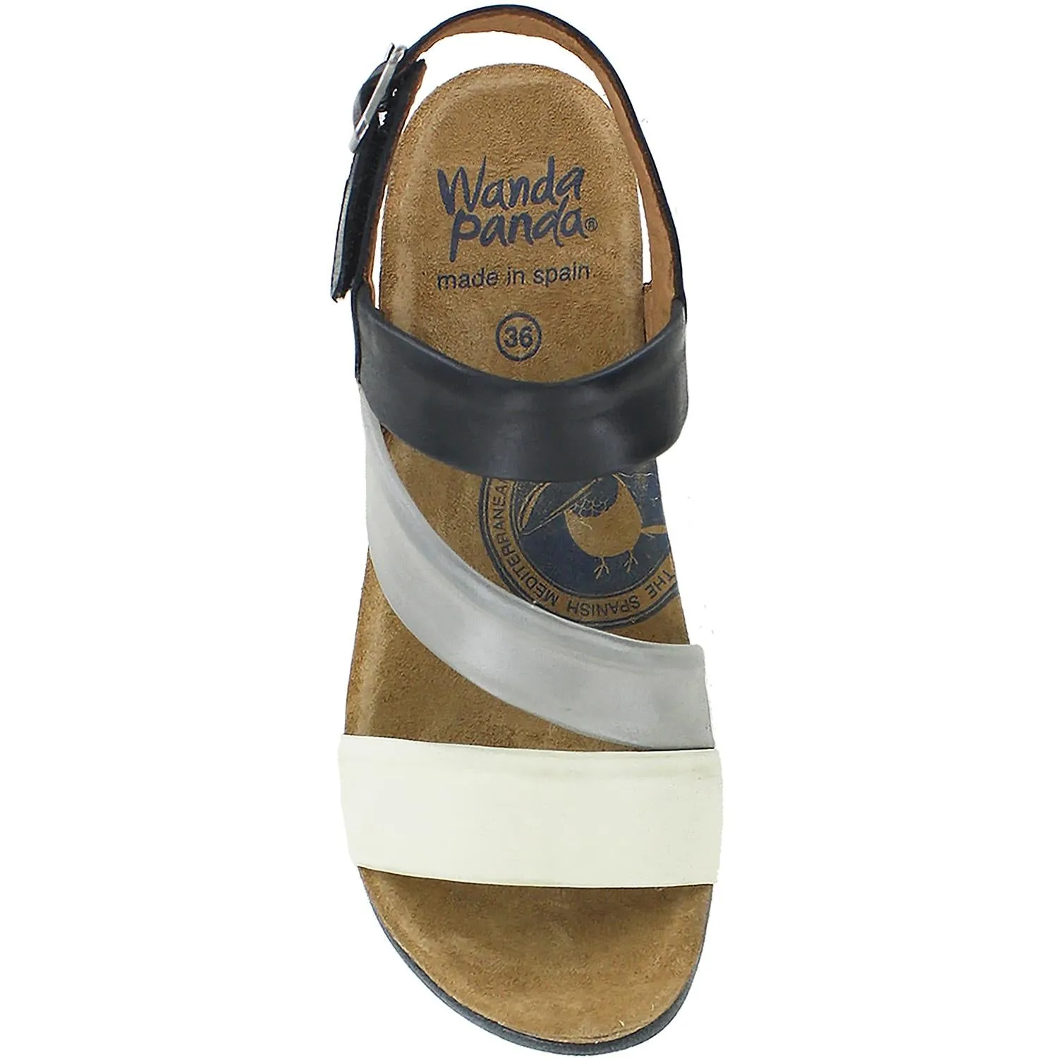 Women's Wanda Panda Meryl WP-3111 Black Leather