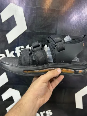 Xsupx - Sandals - D1 - Black Orange