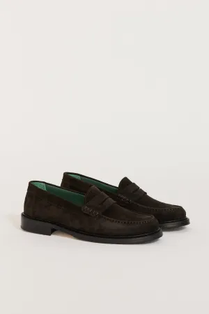 Yardee Mocassin Loafer Brown Suede